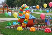 Оформление воздушными шарами в Алматы