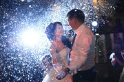 Спецэффекты на свадебный танец. Мыльные пузыри в Костанае