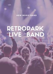 Live band Retropark ,  выступления на ваших мероприятиях